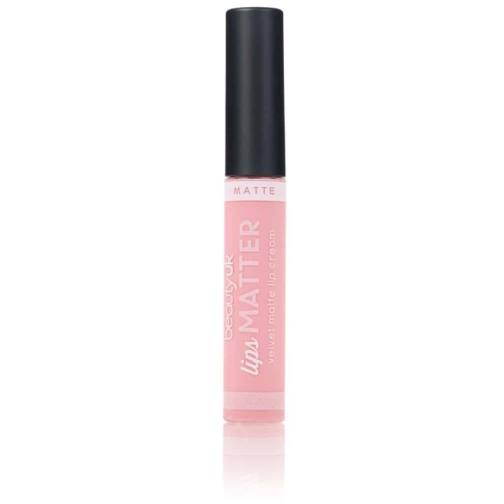 Beauty UK Lips Matter - No.10 Powder Pink & Pout 8g in de groep BEAUTY & HEALTH / Makeup / Lippen / Lippenstift bij TP E-commerce Nordic AB (38-68422)