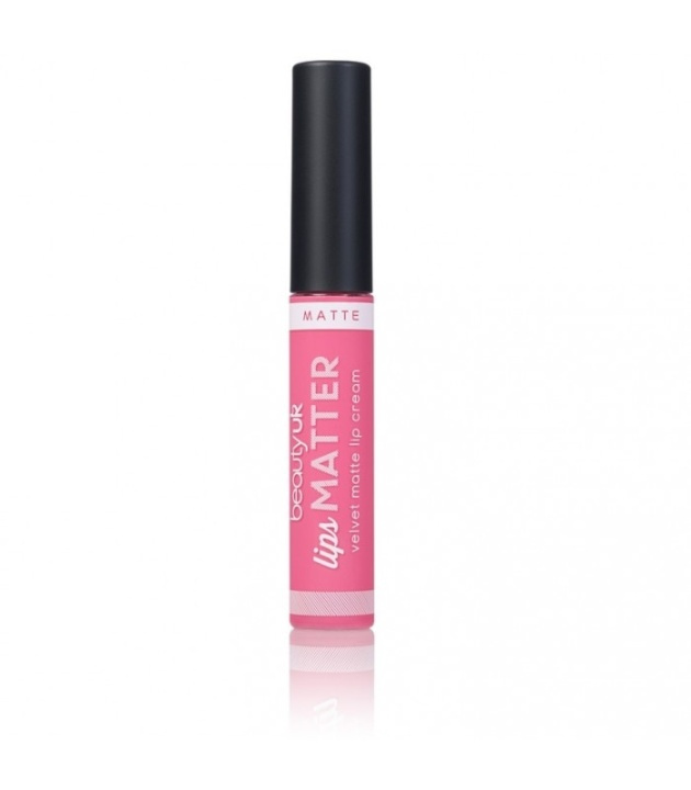 Beauty UK Lips Matter - No.6 Nudge Nudge Pink Pink 8g in de groep BEAUTY & HEALTH / Makeup / Lippen / Lippenstift bij TP E-commerce Nordic AB (38-68427)