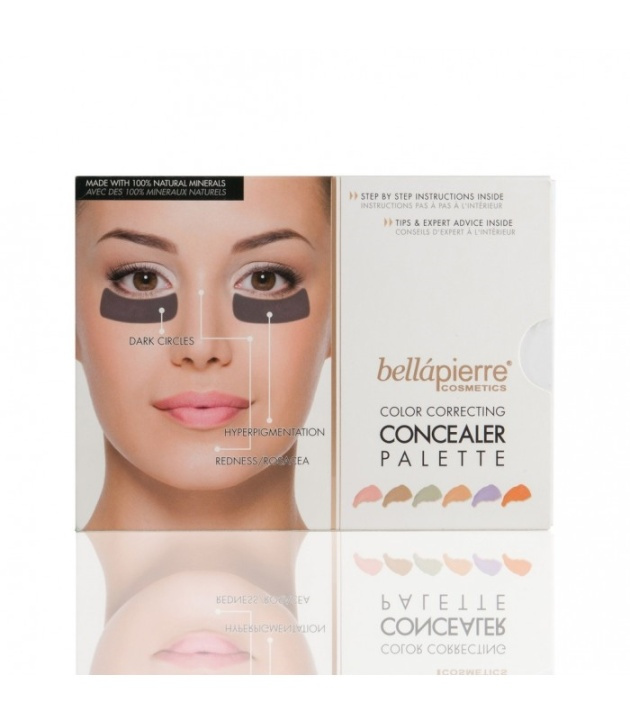 Bellapierre Color correcting concealer palette in de groep BEAUTY & HEALTH / Makeup / Make-up gezicht / Concealer bij TP E-commerce Nordic AB (38-68763)