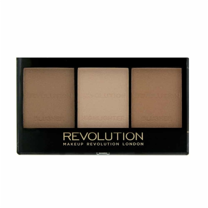 Makeup Revolution Ultra Sculpt & Contour Palette Light Medium C04 in de groep BEAUTY & HEALTH / Makeup / Make-up gezicht / Contour/Highlight bij TP E-commerce Nordic AB (38-68778)