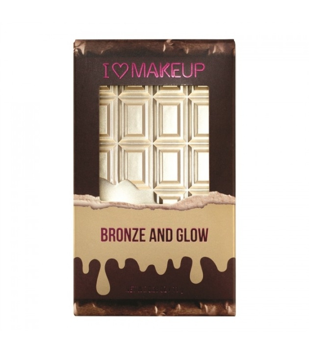 Makeup Revolution I Heart Revolution - Bronze and Glow in de groep BEAUTY & HEALTH / Makeup / Make-up gezicht / Contour/Highlight bij TP E-commerce Nordic AB (38-68880)