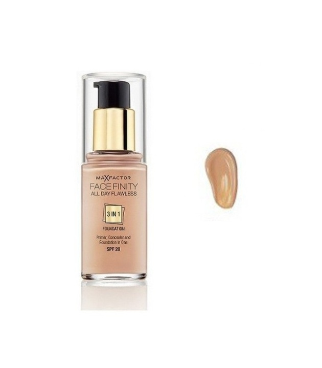Max Factor Facefinity 3 In 1 Foundation 77 Soft Honey in de groep BEAUTY & HEALTH / Makeup / Make-up gezicht / Foundation bij TP E-commerce Nordic AB (38-68991)