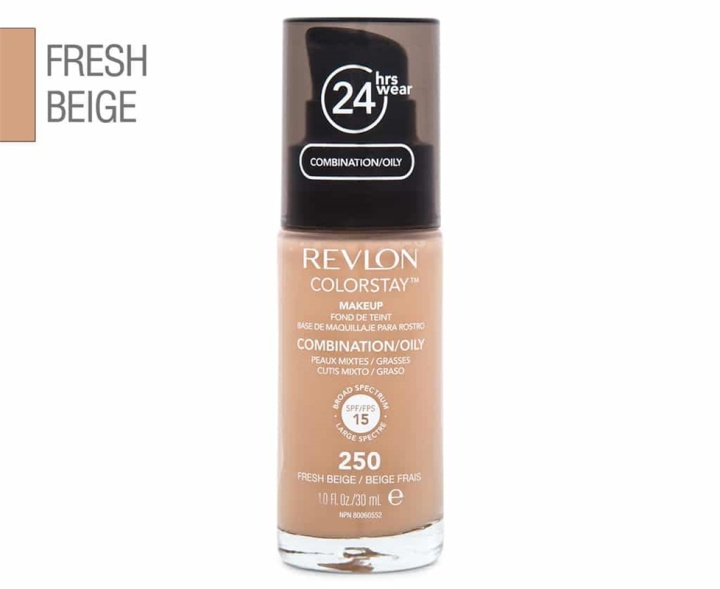 Revlon Colorstay Makeup Combination/Oily Skin - 250 Fresh Beige 30ml in de groep BEAUTY & HEALTH / Makeup / Make-up gezicht / Foundation bij TP E-commerce Nordic AB (38-69106)