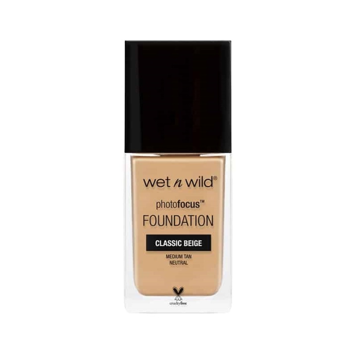 Wet n Wild Photo Focus Foundation Classic Beige 30ml in de groep BEAUTY & HEALTH / Makeup / Make-up gezicht / Foundation bij TP E-commerce Nordic AB (38-69131)