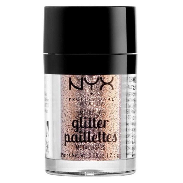 NYX PROF. MAKEUP Metallic Glitter Goldstone 2,5g in de groep BEAUTY & HEALTH / Makeup / Make-up gezicht / Glitter bij TP E-commerce Nordic AB (38-69157)