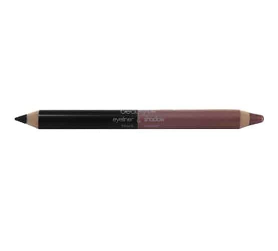 Beauty UK Double Ended Jumbo Pencil no.4 - Black&Copper in de groep BEAUTY & HEALTH / Makeup / Ogen & Wenkbrauwen / Eyeliner / Kajal bij TP E-commerce Nordic AB (38-69548)