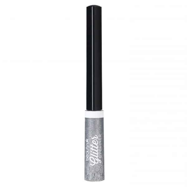 Beauty UK Glitter Eyeliner - Silver 5ml in de groep BEAUTY & HEALTH / Makeup / Ogen & Wenkbrauwen / Eyeliner / Kajal bij TP E-commerce Nordic AB (38-69549)