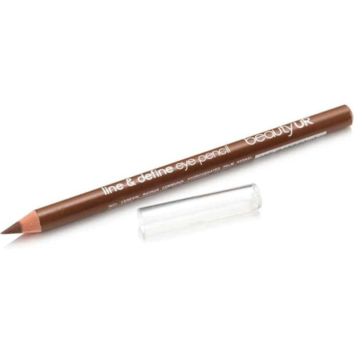 Beauty Uk Line & Define Eye Pencil No. 3 - Brown in de groep BEAUTY & HEALTH / Makeup / Ogen & Wenkbrauwen / Eyeliner / Kajal bij TP E-commerce Nordic AB (38-69552)