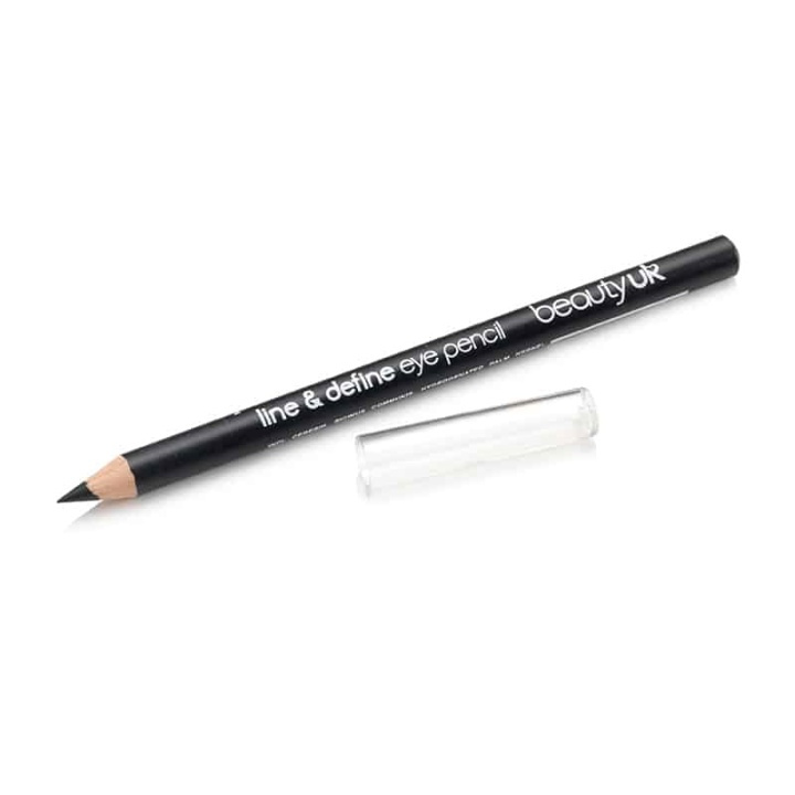 Beauty UK Line & Define Eye Pencil No.1 - Black in de groep BEAUTY & HEALTH / Makeup / Ogen & Wenkbrauwen / Eyeliner / Kajal bij TP E-commerce Nordic AB (38-69553)