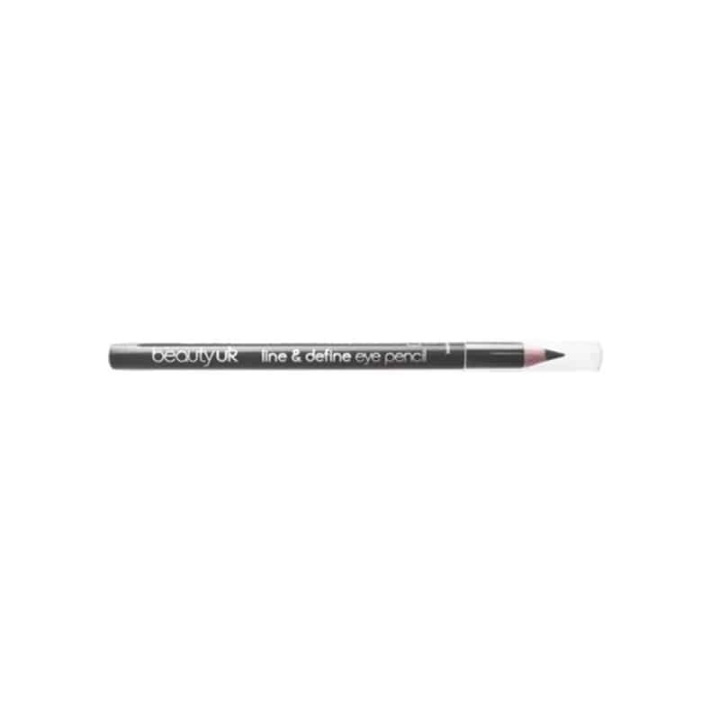 Beauty UK Line & Define Eye Pencil No.8 - Dark Grey in de groep BEAUTY & HEALTH / Makeup / Ogen & Wenkbrauwen / Eyeliner / Kajal bij TP E-commerce Nordic AB (38-69554)