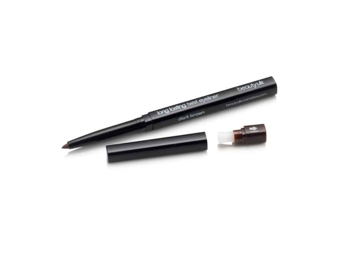 Beauty UK Twist Eye Liner Pencil - Dark Brown in de groep BEAUTY & HEALTH / Makeup / Ogen & Wenkbrauwen / Eyeliner / Kajal bij TP E-commerce Nordic AB (38-69557)