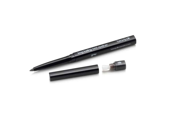 Beauty UK Twist Eye Liner Pencil - Grey in de groep BEAUTY & HEALTH / Makeup / Ogen & Wenkbrauwen / Eyeliner / Kajal bij TP E-commerce Nordic AB (38-69558)