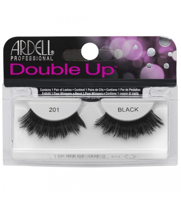 Ardell Double Up False Eyelashes Black 201 in de groep BEAUTY & HEALTH / Makeup / Ogen & Wenkbrauwen / Nepwimpers bij TP E-commerce Nordic AB (38-69671)