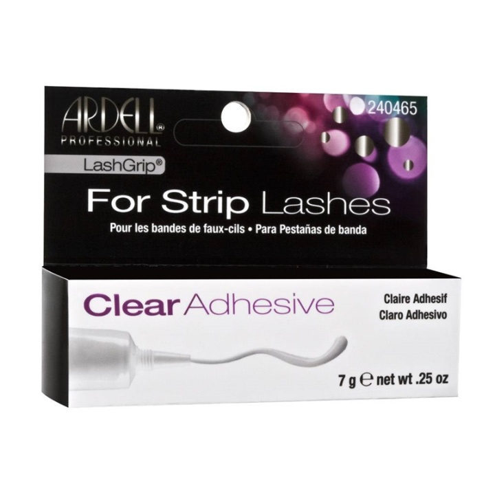 Ardell LashGrip Strip Adhesive Clear 7g in de groep BEAUTY & HEALTH / Makeup / Ogen & Wenkbrauwen / Nepwimpers bij TP E-commerce Nordic AB (38-69702)