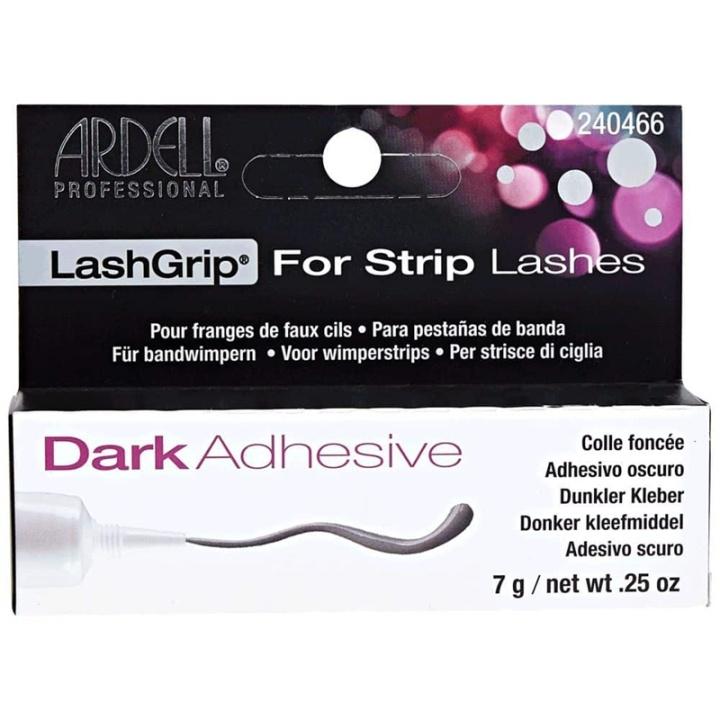 Ardell LashGrip Strip Adhesive Dark 7g in de groep BEAUTY & HEALTH / Makeup / Ogen & Wenkbrauwen / Nepwimpers bij TP E-commerce Nordic AB (38-69703)