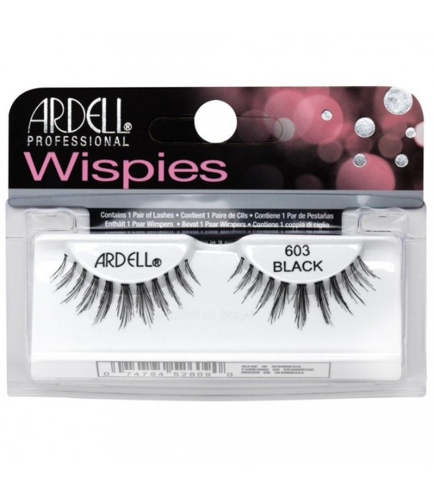 Ardell Wispies Lashess 603 Black in de groep BEAUTY & HEALTH / Makeup / Ogen & Wenkbrauwen / Nepwimpers bij TP E-commerce Nordic AB (38-69734)