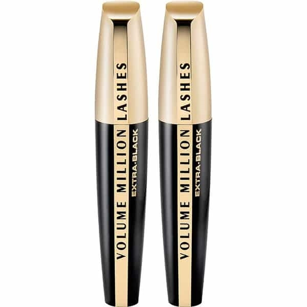 2-pack LOreal Paris Volume Million Lashes Mascara Extra Black 9ml in de groep BEAUTY & HEALTH / Makeup / Ogen & Wenkbrauwen / Mascara bij TP E-commerce Nordic AB (38-69748)