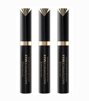 3-pack Max Factor Masterpiece Max Mascara Black 7,2ml in de groep BEAUTY & HEALTH / Makeup / Ogen & Wenkbrauwen / Mascara bij TP E-commerce Nordic AB (38-69777)