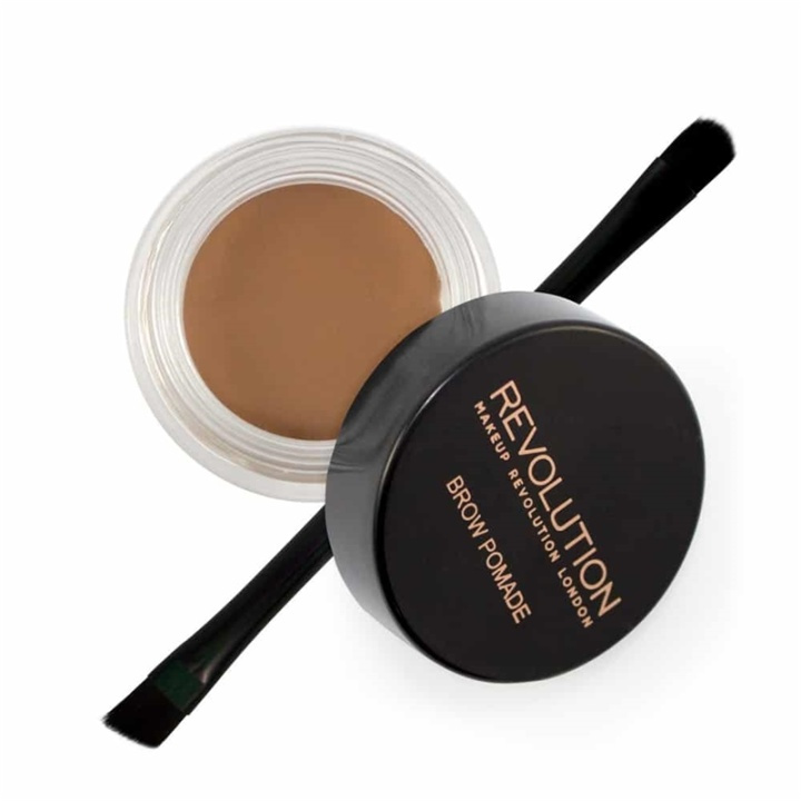 Makeup Revolution Brow Pomade - Soft Brown in de groep BEAUTY & HEALTH / Makeup / Ogen & Wenkbrauwen / Wenkbrauwkits bij TP E-commerce Nordic AB (38-69852)