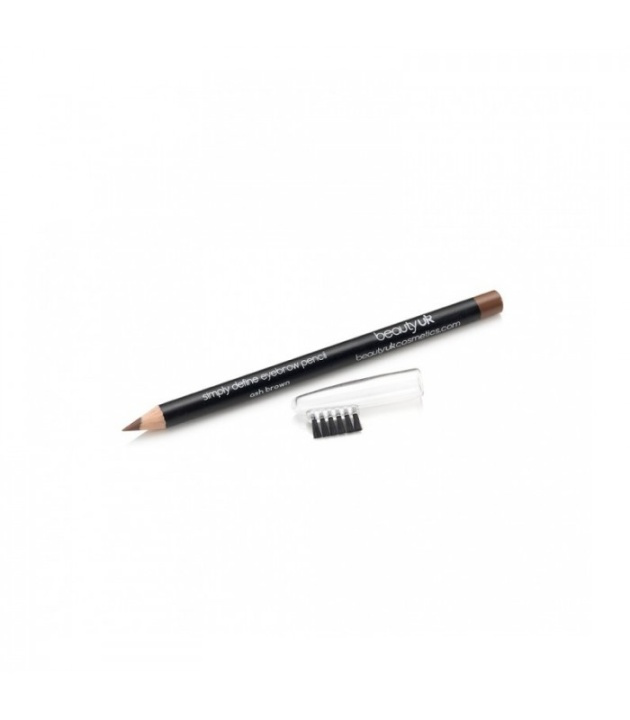 Beauty UK Eyebrow Pencil - Ash Brown in de groep BEAUTY & HEALTH / Makeup / Ogen & Wenkbrauwen / Wenkbrauwpotloden bij TP E-commerce Nordic AB (38-69857)