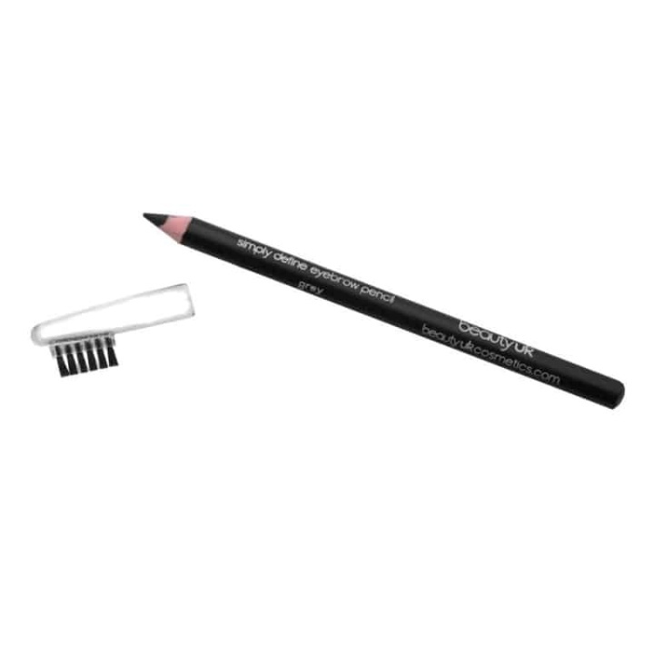 Beauty UK Eyebrow Pencil - Grey in de groep BEAUTY & HEALTH / Makeup / Ogen & Wenkbrauwen / Wenkbrauwpotloden bij TP E-commerce Nordic AB (38-69858)