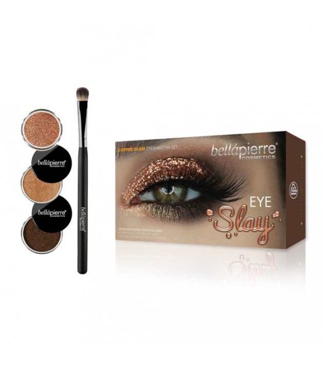 Bellapierre Eye Slay Kit - Copper Glam in de groep BEAUTY & HEALTH / Makeup / Ogen & Wenkbrauwen / Oogschaduw bij TP E-commerce Nordic AB (38-69898)