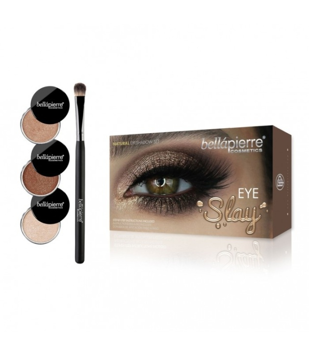 Bellapierre Eye Slay Kit - Natural in de groep BEAUTY & HEALTH / Makeup / Ogen & Wenkbrauwen / Oogschaduw bij TP E-commerce Nordic AB (38-69901)