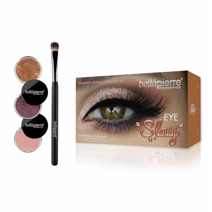 Bellapierre Eye Slay Kit - Romantic Brown in de groep BEAUTY & HEALTH / Makeup / Ogen & Wenkbrauwen / Oogschaduw bij TP E-commerce Nordic AB (38-69902)