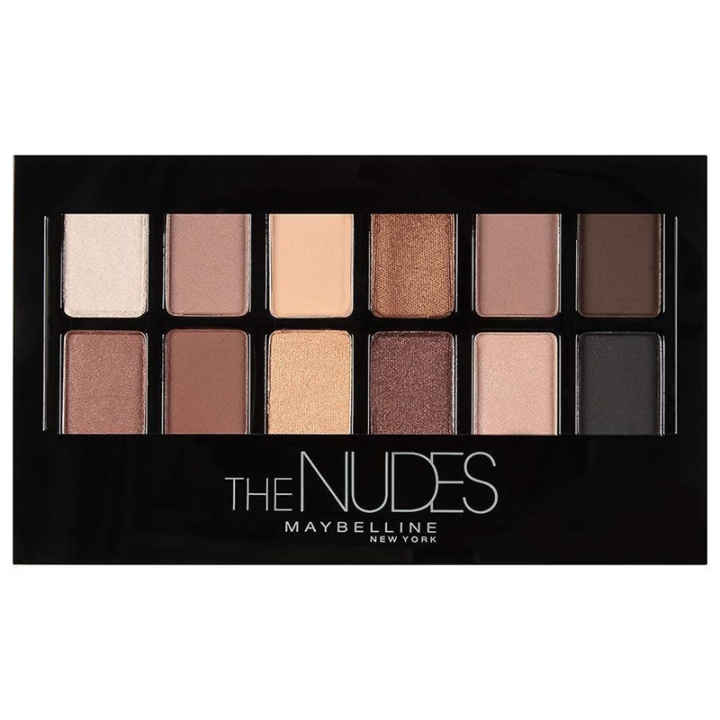 Maybelline The Nudes Eyeshadow Palette 9.6g in de groep BEAUTY & HEALTH / Makeup / Ogen & Wenkbrauwen / Oogschaduw bij TP E-commerce Nordic AB (38-69979)