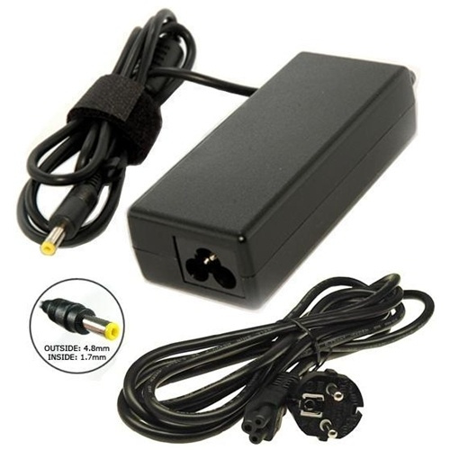 AC-adapter voor HP, 18,5V 3,5A 65W (4,8x1,7mm) in de groep COMPUTERS & RANDAPPARATUUR / Laptops & accessoires / Computeroplader / Laptop oplader / HP/Compaq bij TP E-commerce Nordic AB (38-7001)