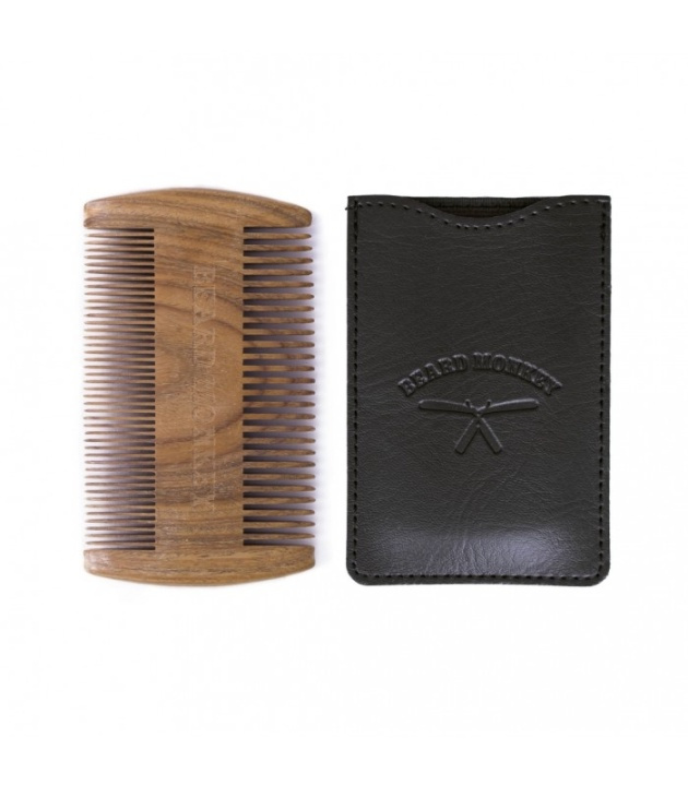 Beard Monkey Comb in de groep BEAUTY & HEALTH / Haar & Styling / Scheren & Trimmen / Baardkammen & Scheerborstels bij TP E-commerce Nordic AB (38-70086)