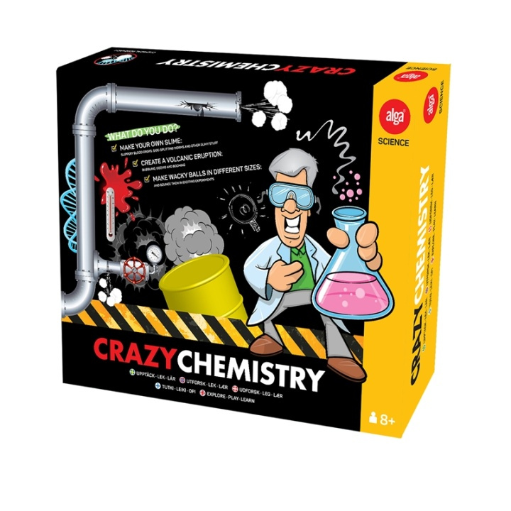 Alga Crazy Chemistry in de groep SPEELGOED, KINDER- & BABYPRODUCTEN / Speelgoed / Experimenteren en doe-het-zelf bij TP E-commerce Nordic AB (38-70142)