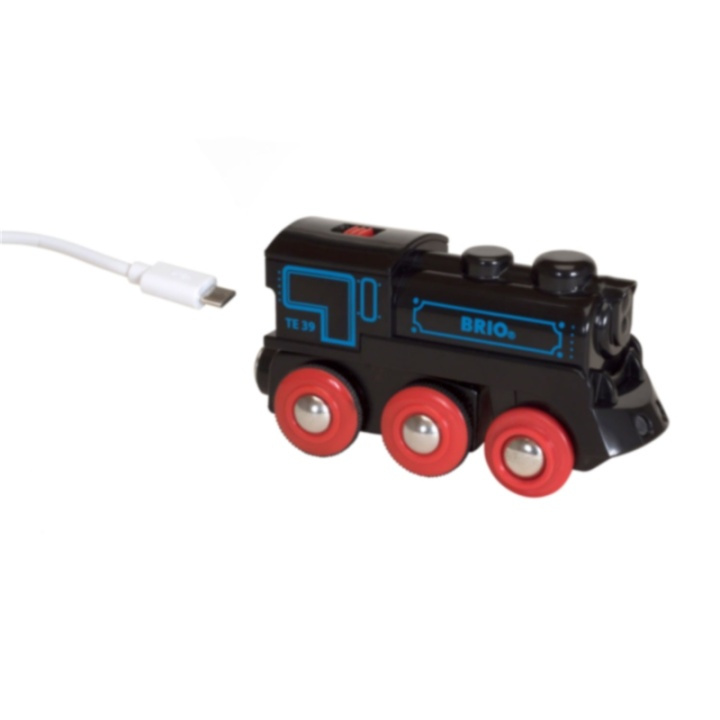 Brio 33599 Uppladdningsbart Lok 4WD in de groep SPEELGOED, KINDER- & BABYPRODUCTEN / Speelgoed / Bouwspeelgoed / Brio treinrails bij TP E-commerce Nordic AB (38-70278)