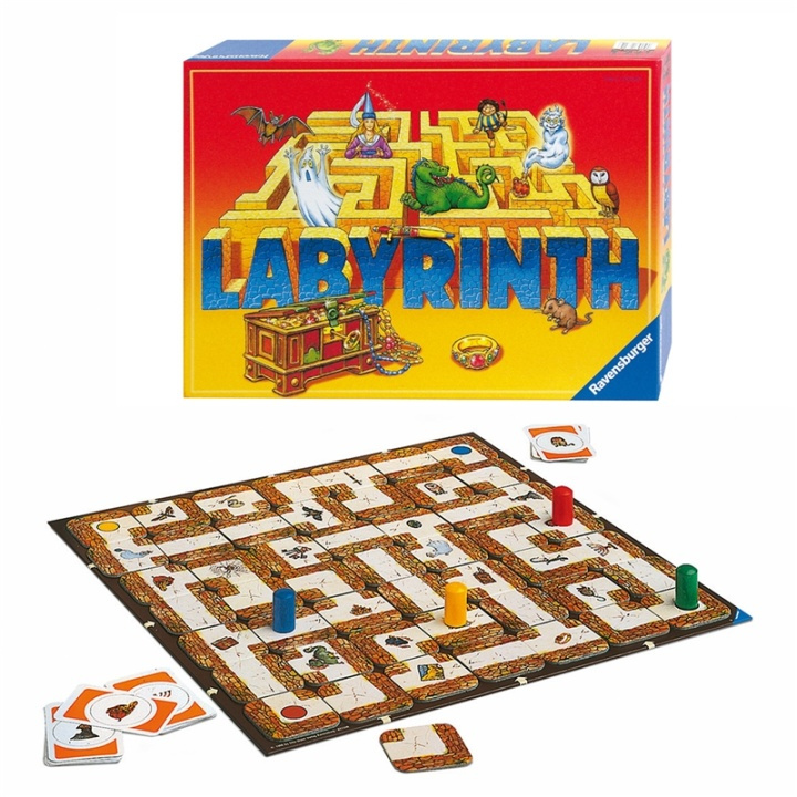 Ravensburger Labyrinth in de groep SPEELGOED, KINDER- & BABYPRODUCTEN / Speelgoed / Bordspellen / Familiespellen bij TP E-commerce Nordic AB (38-70443)