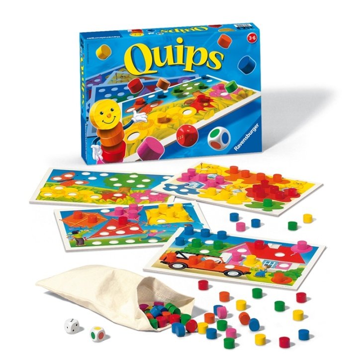 Ravensburger Quips in de groep SPEELGOED, KINDER- & BABYPRODUCTEN / Spelletje / Kinderspellen bij TP E-commerce Nordic AB (38-70445)