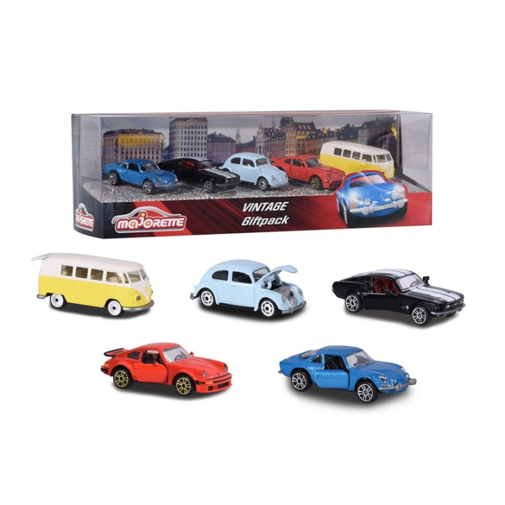 Majorette Majorette Vintage 5 Pieces in de groep SPEELGOED, KINDER- & BABYPRODUCTEN / Speelgoed / Speelgoedauto\'s bij TP E-commerce Nordic AB (38-70644)