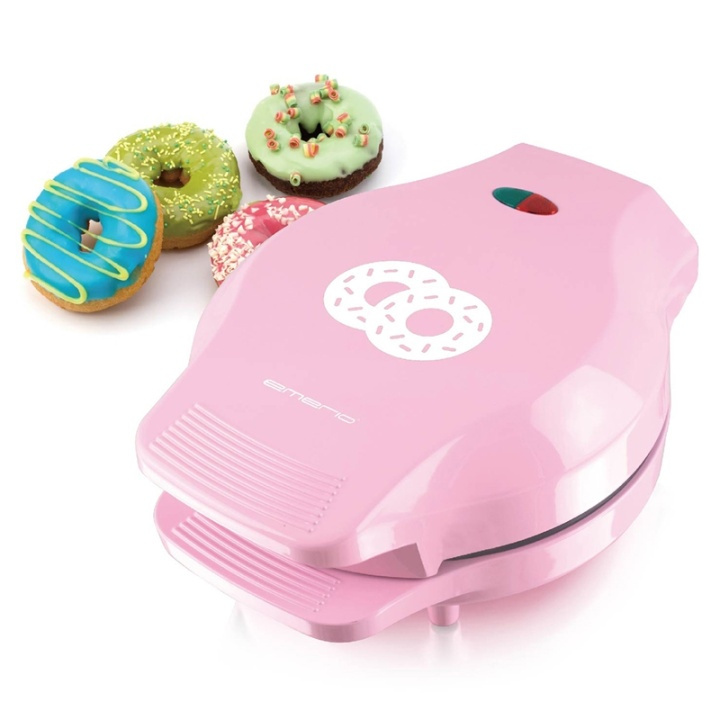 Emerio Donut Maker Rosa in de groep HUISHOUDEN & TUIN / Huishoudelijke apparaten / Overige Huishoudelijke Apparaten bij TP E-commerce Nordic AB (38-71040)