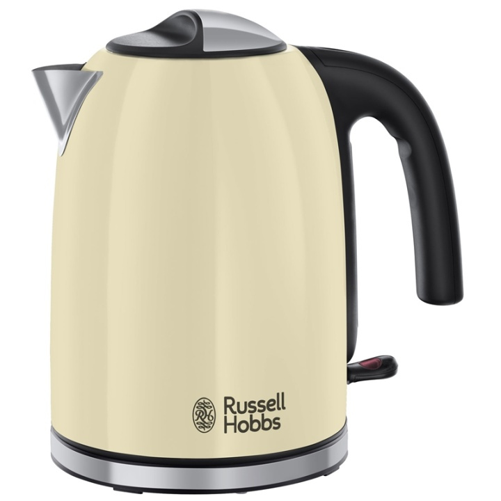 Russell Hobbs Vattenkokare Colours Cream in de groep HUISHOUDEN & TUIN / Huishoudelijke apparaten / Water & Sap / Waterkokers bij TP E-commerce Nordic AB (38-71144)