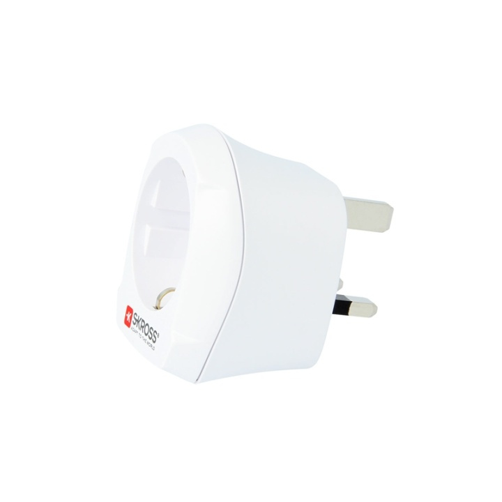 SKROSS Voedingsadapter Verenigd Koninkrijk en andere landen in de groep HUISHOUDEN & TUIN / Elektriciteit & Verlichting / Reisadapters bij TP E-commerce Nordic AB (38-71443)