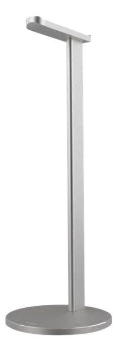 DELTACO Hoofdtelefoonstandaard, aluminium, antislip, zilver in de groep COMPUTERS & RANDAPPARATUUR / GAMING / Gaming accessoires bij TP E-commerce Nordic AB (38-71602)