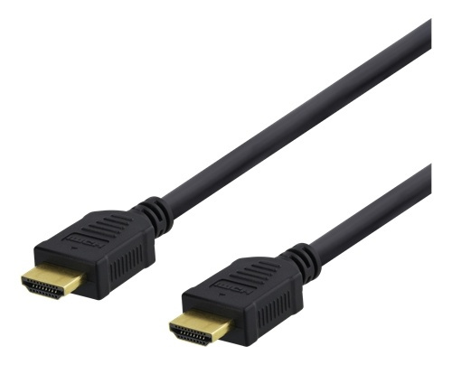 DELTACO High-Speed Premium HDMI cable, 1,5m, Ethernet, 4K UHD, black in de groep HOME ELECTRONICS / Kabels & Adapters / HDMI / Kabels bij TP E-commerce Nordic AB (38-71636)