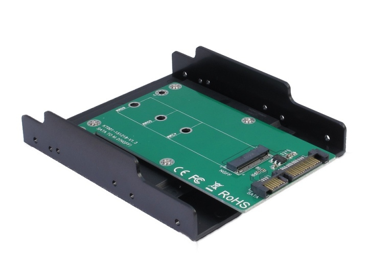 M.2 to SATA adapter, 3,5