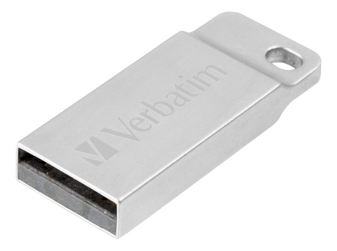 Verbatim Store \'n\' Go Metal Executive Silver USB 2.0 Drive 16GB in de groep HOME ELECTRONICS / Opslagmedia / USB-geheugen / USB 2.0 bij TP E-commerce Nordic AB (38-72007)