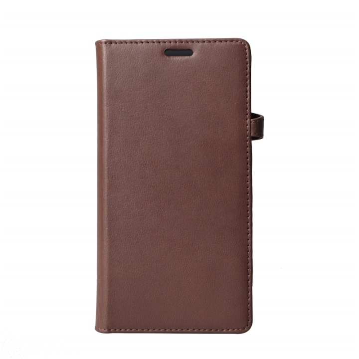 BUFFALO Wallet Leather Brown 3 Cardpockets Samsung Galaxy Note 9 in de groep SMARTPHONE & TABLETS / Mobielbescherming / Samsung bij TP E-commerce Nordic AB (38-72030)