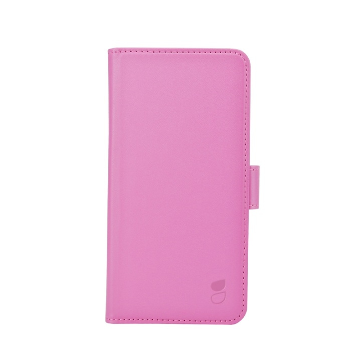 GEAR Wallet Pink 3 Cardpockets iPhone XS MAX in de groep SMARTPHONE & TABLETS / Mobielbescherming / Apple / iPhone XS Max / Wallet Case bij TP E-commerce Nordic AB (38-72047)