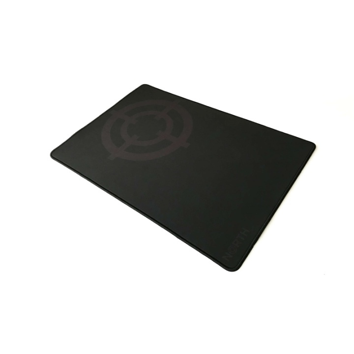 NORTH Mousepad Pro Gaming Black Large 500x340mm (WxH) in de groep COMPUTERS & RANDAPPARATUUR / GAMING / Muismat bij TP E-commerce Nordic AB (38-72065)