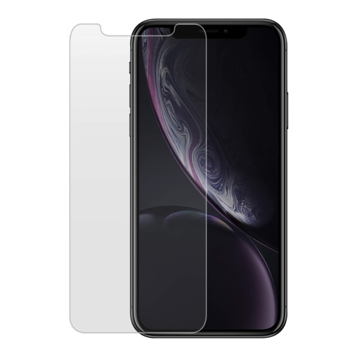 GEAR Glass Prot. 2.5D iPhone XR/11 in de groep SMARTPHONE & TABLETS / Mobielbescherming / Apple / iPhone XR / Screen Protectors bij TP E-commerce Nordic AB (38-72086)