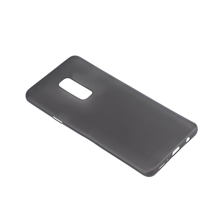 GEAR Mobilecover Ultraslim Black Semitransparent Huawei Mate 20 Lite in de groep SMARTPHONE & TABLETS / Mobielbescherming / Huawei bij TP E-commerce Nordic AB (38-72104)