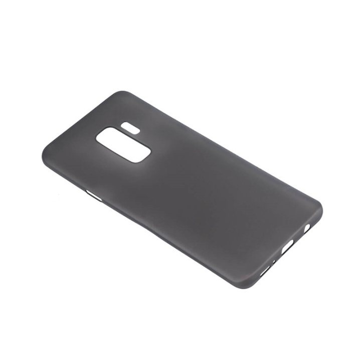 GEAR Mobilecover Ultraslim Black Semitransparent Samsung S9 in de groep SMARTPHONE & TABLETS / Mobielbescherming / Samsung bij TP E-commerce Nordic AB (38-72105)