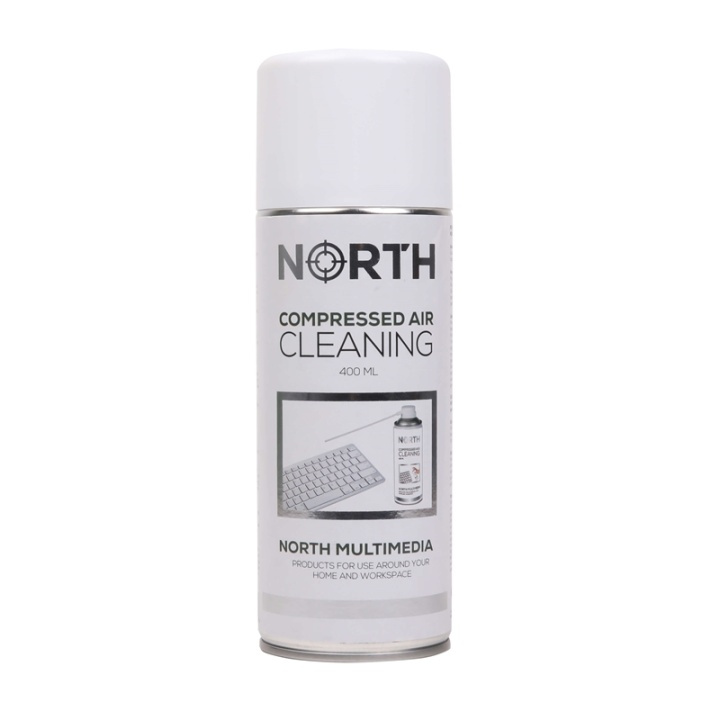 North Perslucht 400 ml in de groep COMPUTERS & RANDAPPARATUUR / Computeraccessoires / Reiniging bij TP E-commerce Nordic AB (38-72228)